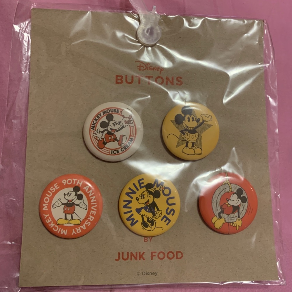 Mickey Mouse buttons